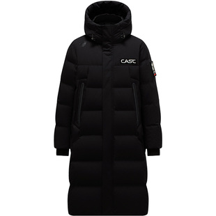 坦博尔奥莱正品长款过膝户外加厚滑雪情侣款鹅绒羽绒服男女同款冬