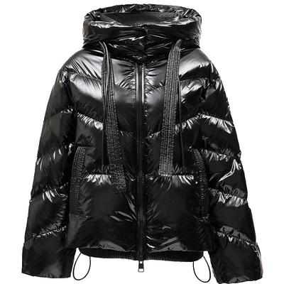 ONLY90白鸭绒时尚摩登连帽羽绒服