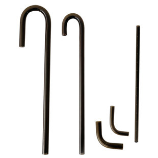 水泊龙鱼缸过滤桶配件雨淋管弯头进水弯管滴流出水防鱼虾花篮网罩