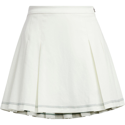 Adidas/阿迪达斯正品三叶草女士经典复古运动A字百褶短裙JM8016