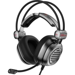 piva派威G11游戏耳机头戴式电竞有线带声卡吃鸡打瓦三角洲电脑FPS