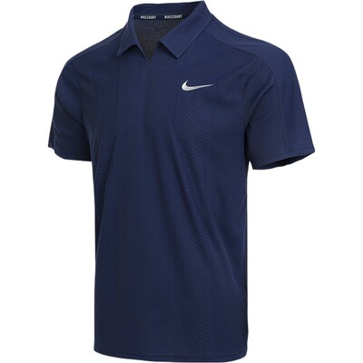 NIKE耐克男子网球运动健身训练休闲翻领POLO衫短袖HM6753-410