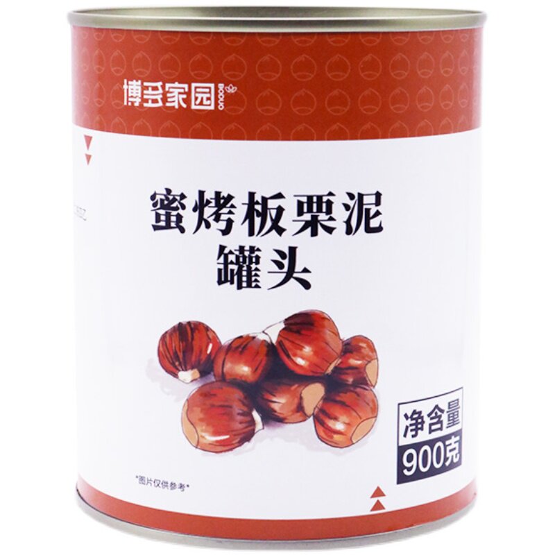 博多蛋糕新品板栗泥罐头