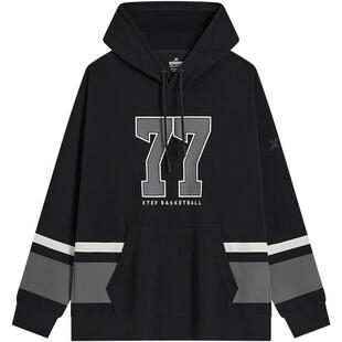 特步卫衣外套男款秋季新款圆领套头衫户外休闲运动服976329930295