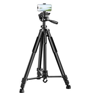 手机直播支架专用三脚架落地三角支架专业一体式带补光灯拍照防抖户外拍摄多机位双机位书法摆摊可伸缩多功能