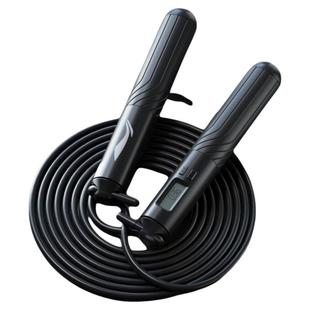 李宁跳绳儿童小学生专用初中考体育计数钢丝竞速绳不打结成人减肥