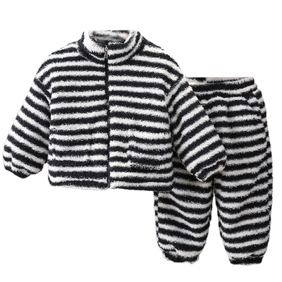 儿童珊瑚绒睡衣冬季保暖厚家居服