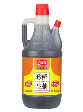 加加珍鲜生抽800ml炒菜酿造酱油