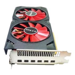 RX580 8G6屏多屏显卡 6路2K4K 炒股分屏投影融合 大屏拼接 MINIDP