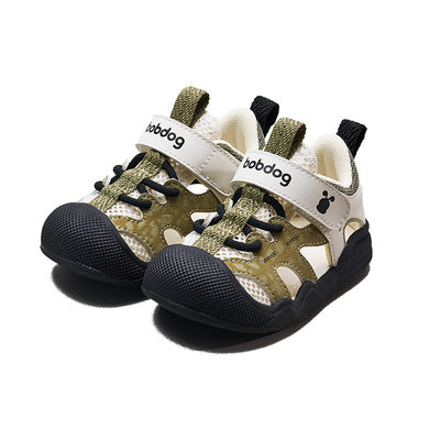 巴布豆宝宝学步鞋夏季镂空童鞋