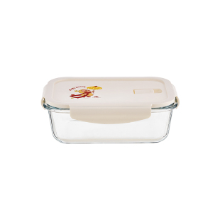 高硼硅玻璃饭盒可微波炉加热上班族带饭专用分格食品级便当保鲜盒
