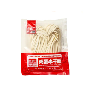 方砖厂69号鸡蛋半干面180g袋装劲道爽滑炸酱面面条速食面营养早餐
