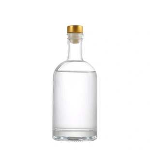 创意玻璃白酒瓶一斤装酒瓶高档存酒瓶密封自酿分装果酒空酒瓶子