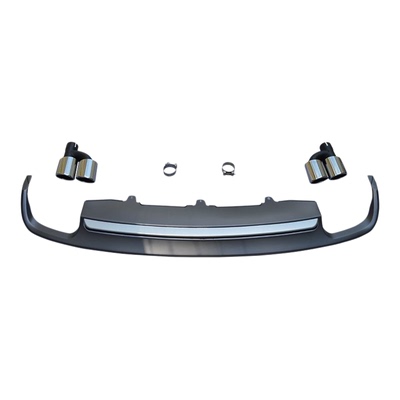 奥迪A6L改装S6四出排气尾喉