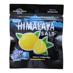 可盐可甜大马碧富咸柠檬薄荷糖马来西亚进口糖果海盐青柠硬糖袋装