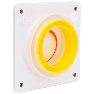 卫生间止逆阀家用浴霸排气扇排风管通用厕所止回阀换气扇防味防臭