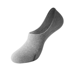 AUN爱优恩薄款春夏季低帮隐形袜子男士透气抗菌船袜纯色休闲