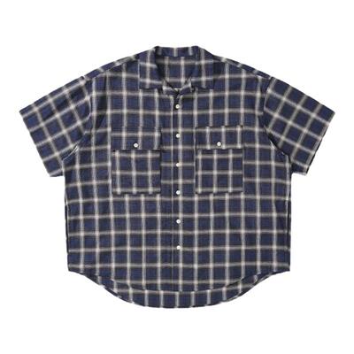 Gnomeslab古巴领短袖格纹