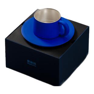 ◤春节银彩礼盒◢16开景德镇陶瓷理想咖啡杯碟纯银入釉高级感礼物