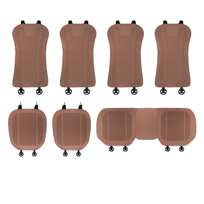 2026夏季新款纳帕真皮车内车坐垫四季通用后排汽车座椅单片三件套