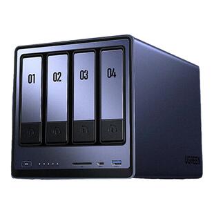 绿联私有云DXP4800四盘位NAS家庭家用网络存储服务器AI相册文件同步N100芯片适用于iPhone16系列手机扩容