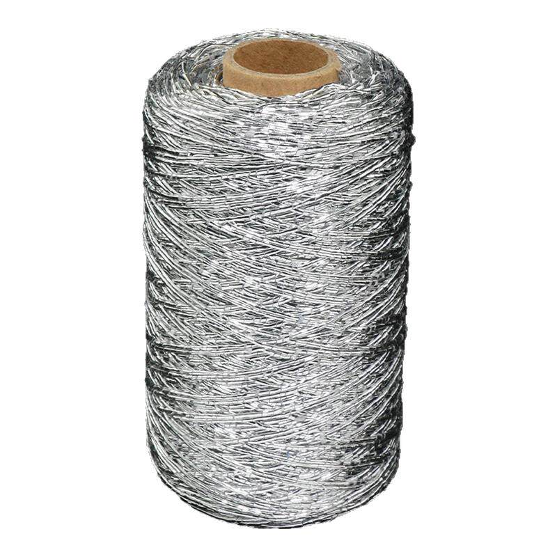 1MM包芯银线100g/卷约200M左右长 手工DIY编织碎银子小银包原材料