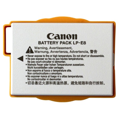 佳能原装E8电池700D单反相机原电