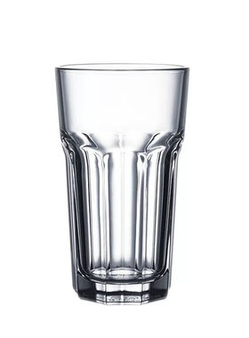 700ml玻璃创意风八角商用果汁杯