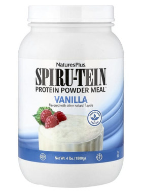 NaturesPlus,Spiru-Tein，高蛋白能量粉，草莓味，2.4 磅（1088