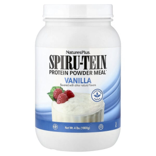 NaturesPlus,Spiru-Tein，高蛋白能量粉，草莓味，2.4 磅（1088
