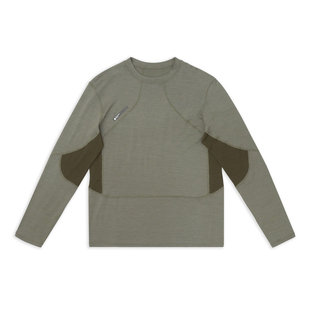 [新品] Ital-“生命力”100% 美丽奴羊毛长袖功能T-户外越野跑步