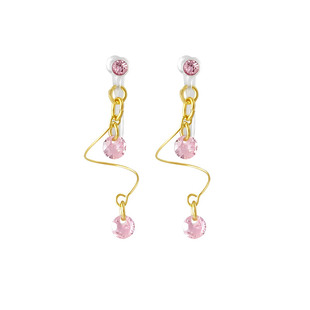 【自营】OSEWAYA耳夹夏日冰蓝透色纤细小水滴耳饰耳骨夹耳环款式