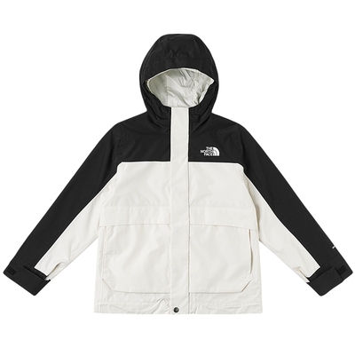 北面儿童鹅绒三合一防水冲锋衣