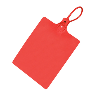 物流挂牌滴答快运递塑料仓库标签一体式挂牌扎带吊牌塑料电缆标记