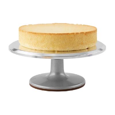 展艺蛋糕裱花12寸铝合金防滑旋转盘