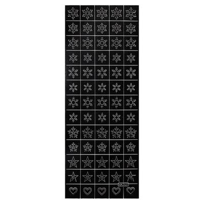 镂空雪花喷绘diy模板贴纸