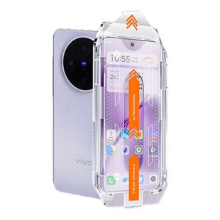 [透明无孔]适用vivox200s钢化膜vivos30promini手机膜s20s19x100s/x200新款pro除尘mini贴x100spro新品ultra
