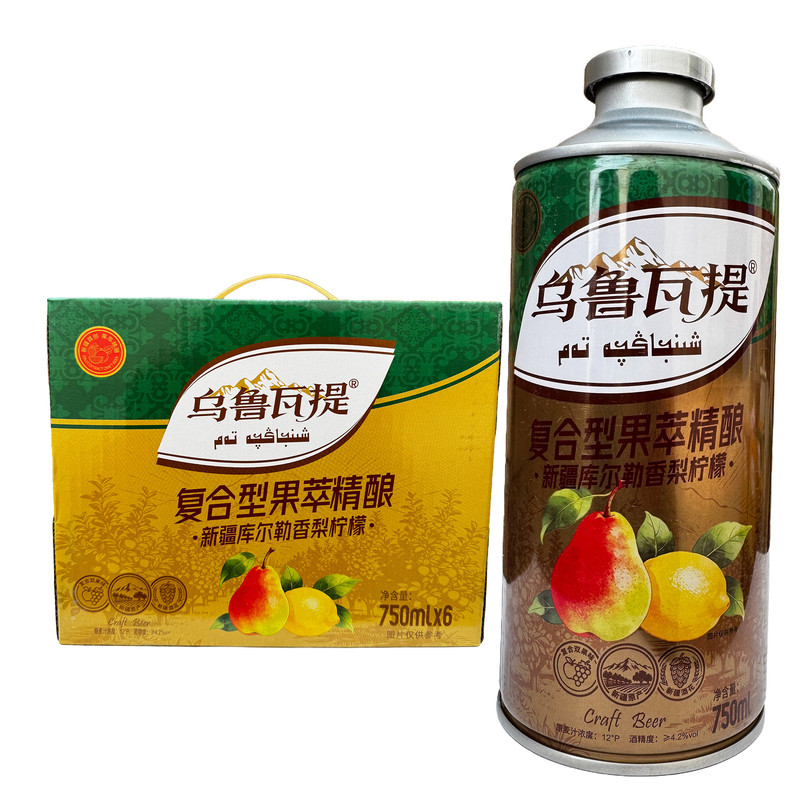 乌鲁瓦提精酿啤酒750ml香梨柠檬