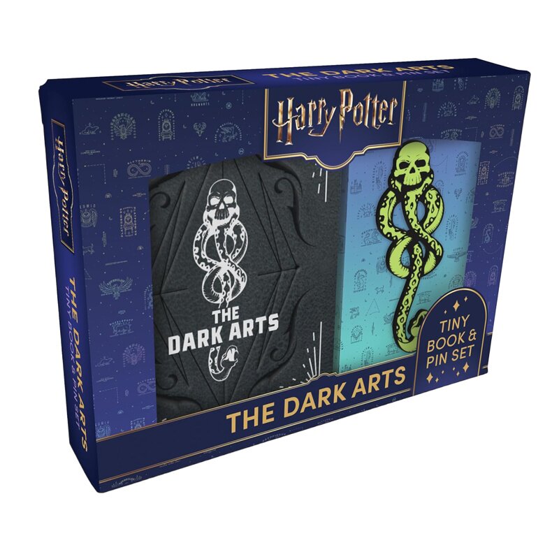 英文原版 迷你版 哈利波特：黑魔法小书和别针套装 Harry Potter: Dark Arts Tiny Book and Pin Set