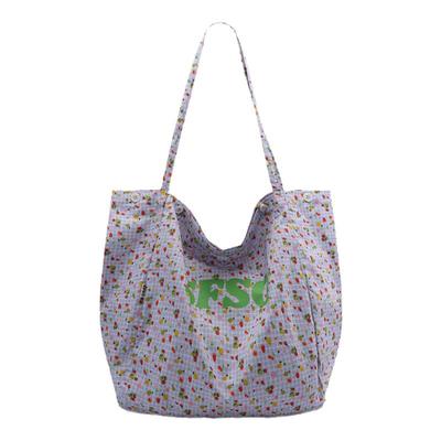 SFSG x 水果印花系列条纹格纹单肩包大容量樱桃礼物2025冬季新品