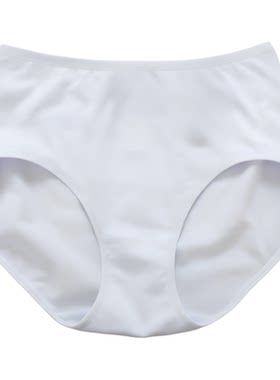 纯棉高腰三角女内裤彩田