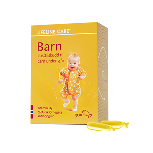 挪威小鱼lifeline Care婴儿鱼油dha宝宝维生素D3宝宝鱼油非鱼肝油