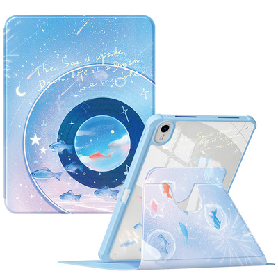 适用华为平板保护套带笔槽亚克力