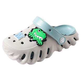 匹克儿童洞洞鞋男童夏季新款男孩软底凉鞋户外外穿防滑沙滩凉拖鞋