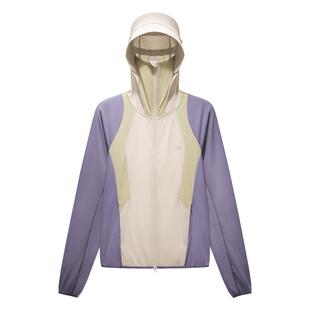 蕉内凉皮702UV女士防泼水拼接防晒衣凉感速干修身显瘦户外防晒服