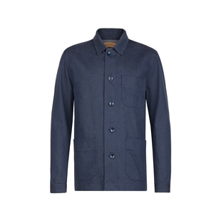 【季末折扣】FALCONERI男士经典简约宽松翻领棉质长袖衬衫UCL0208