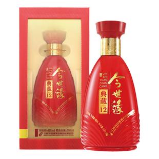 今世缘典藏12 42度500ml*6瓶整箱装浓香型白酒江苏产酒送礼宴请