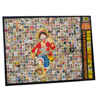 海贼王拼图1000片带相框高级感成人版路飞生日快乐全家福动漫礼物