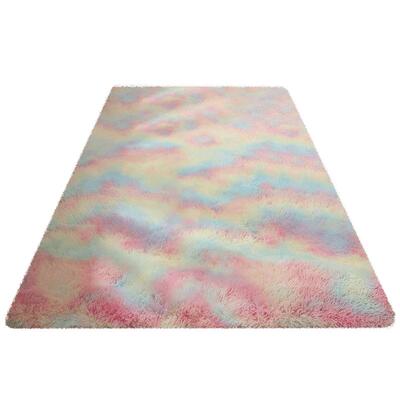 毛绒卧室地毯大面积毛毯茶几少女