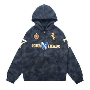 JAC梦想家童装◆cortis风~冬季加绒连帽加厚刺绣男女儿童连帽外套